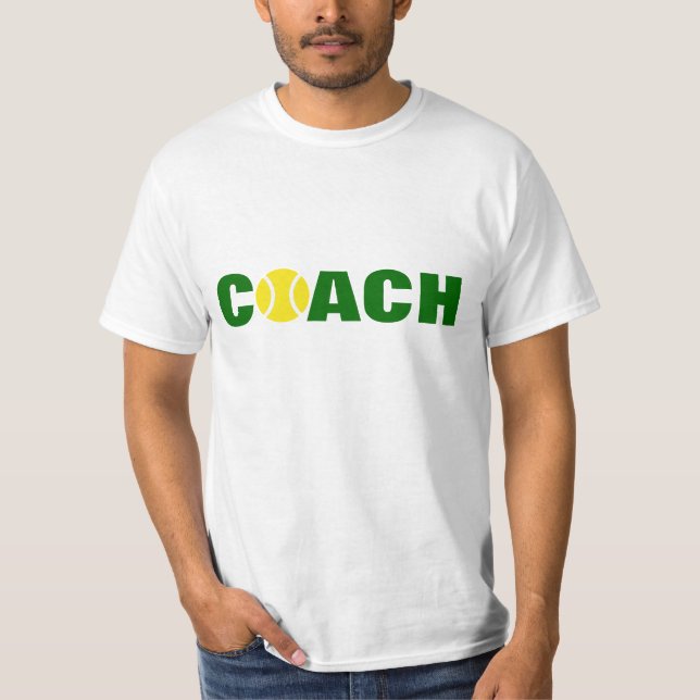 Tennis coach t shirt (Front)