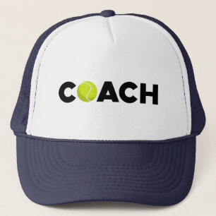 Tennis Coach Trucker Hat