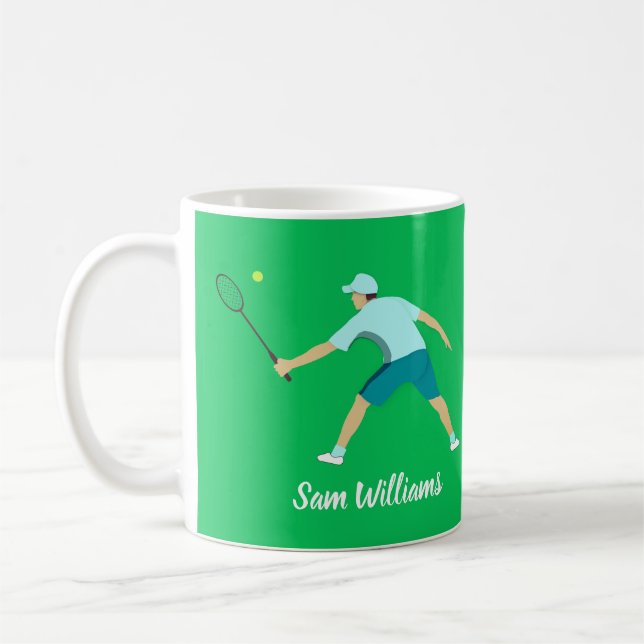 Tennis Coffee Mug (Left)