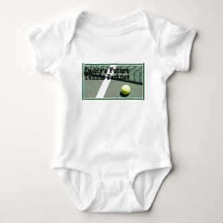 tennis_court, Daddy's Future Tennis Partner Baby Bodysuit