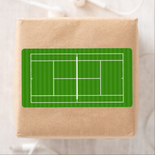 TENNIS COURT LINE MARKING LABEL