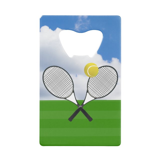 Tennis court & TENNIS RACKETS (Front)