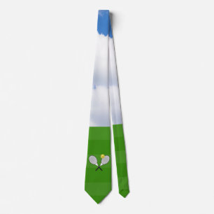 Tennis court & TENNIS RACKETS Tie