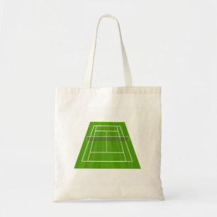 Tennis court tote bag