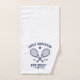 Tennis Custom Club Name Navy Blue On White