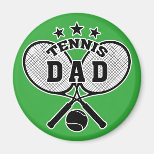 Tennis dad magnet