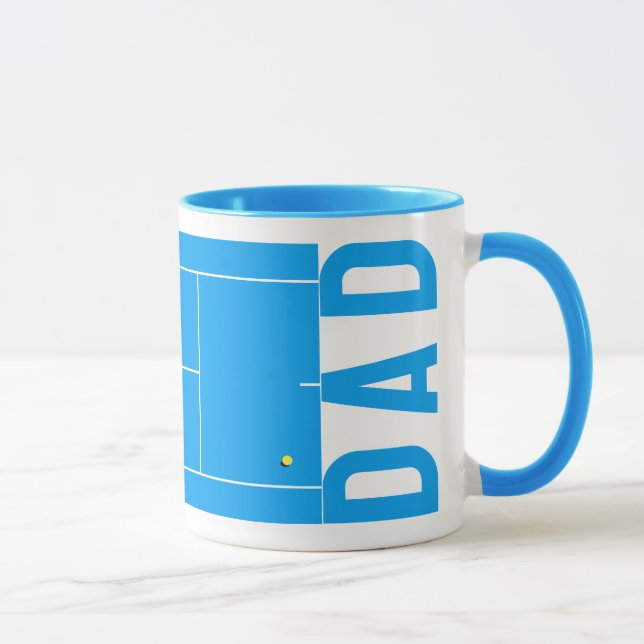 Tennis Dad Mug (Right)