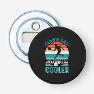 Tennis Dad Retro Sunset Bottle Opener