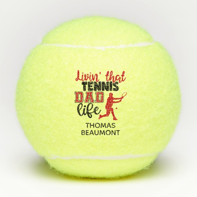 Tennis Dad Tennis Balls (Front)