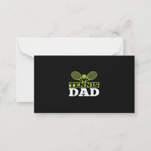 Tennis Dad Tennis Player   Tennis Lover Card