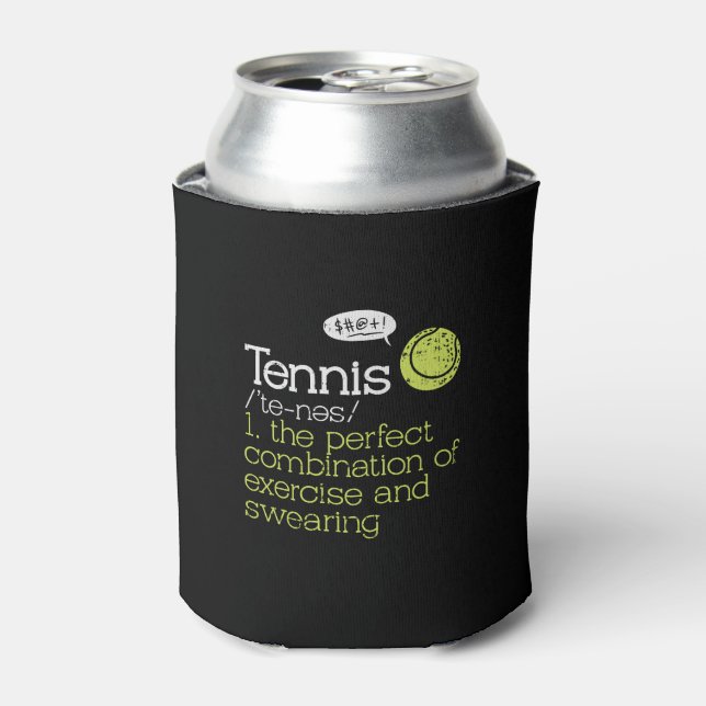 Tennis Definition Can Cooler (Can Front)