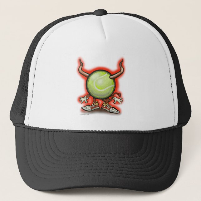 Tennis Demon Trucker Hat (Front)