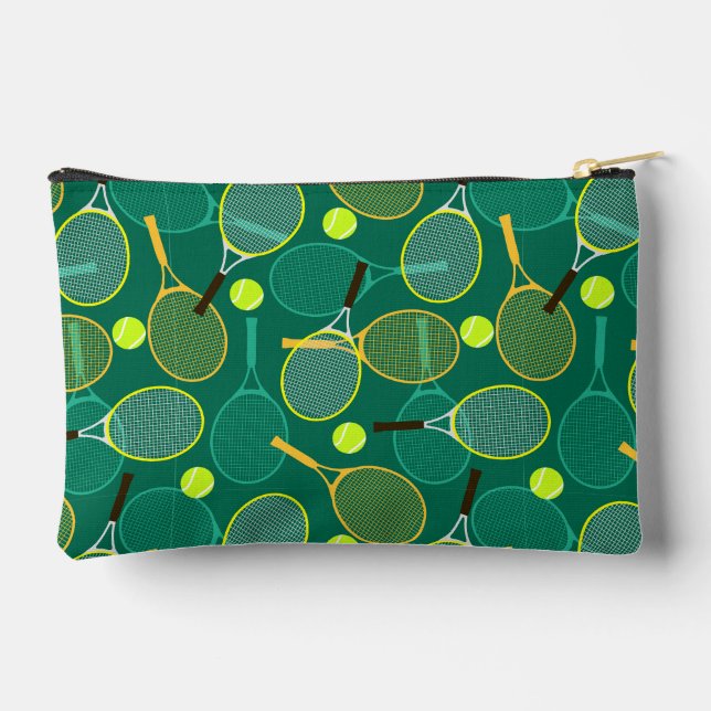 Tennis Design Accessory Bag (Back)