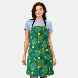 Tennis Design  Apron