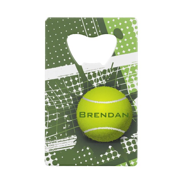 Tennis Design Bottle Opener (Front)