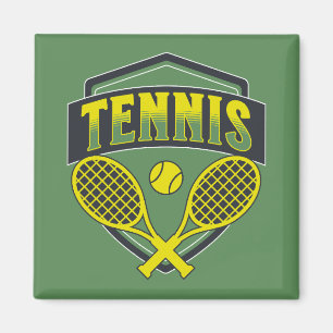 Tennis design for tennis lovers magnet