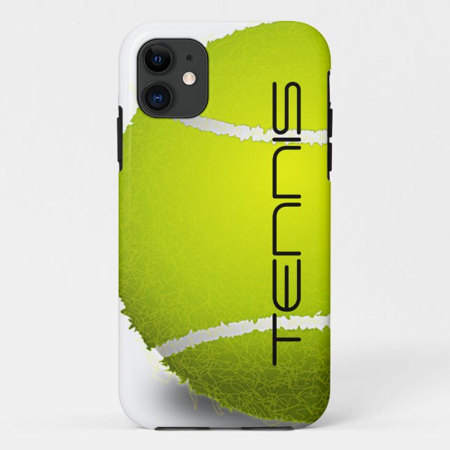 Tennis Design iPhone Case (Back)