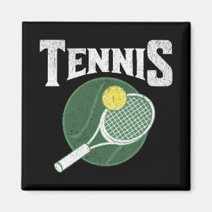 Tennis design magnet