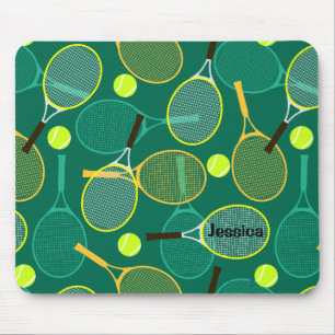 Tennis Design  Mouse Mat