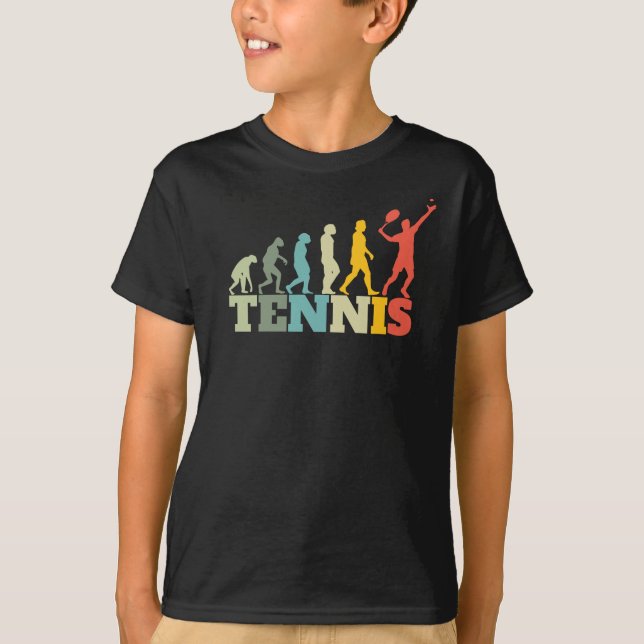 Tennis Design With Saying As A Gift T-Shirt (Front)