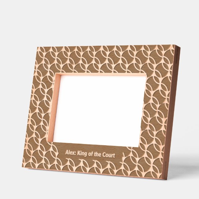 Tennis Deuce Delight Etched Frames (Left)