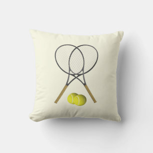 Tennis Doubles Cream Cushion