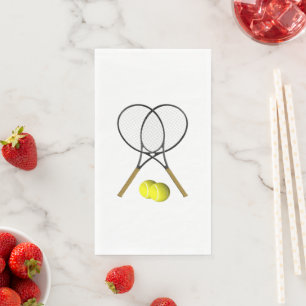 Tennis Doubles  Napkin