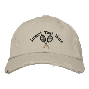 Tennis Embroidered Hat