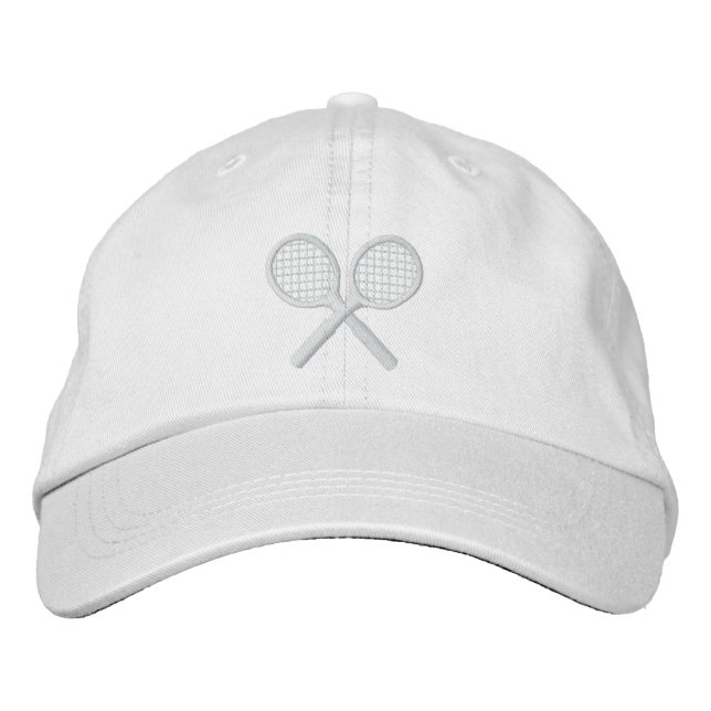 Tennis Embroidered Hat (Front)
