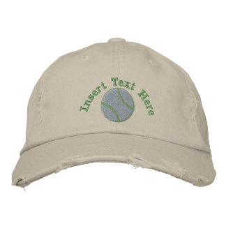Tennis Embroidered Hat