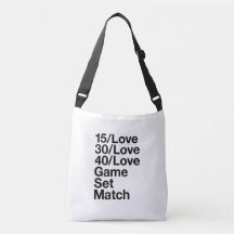 TENNIS Fan Crossbody Bag