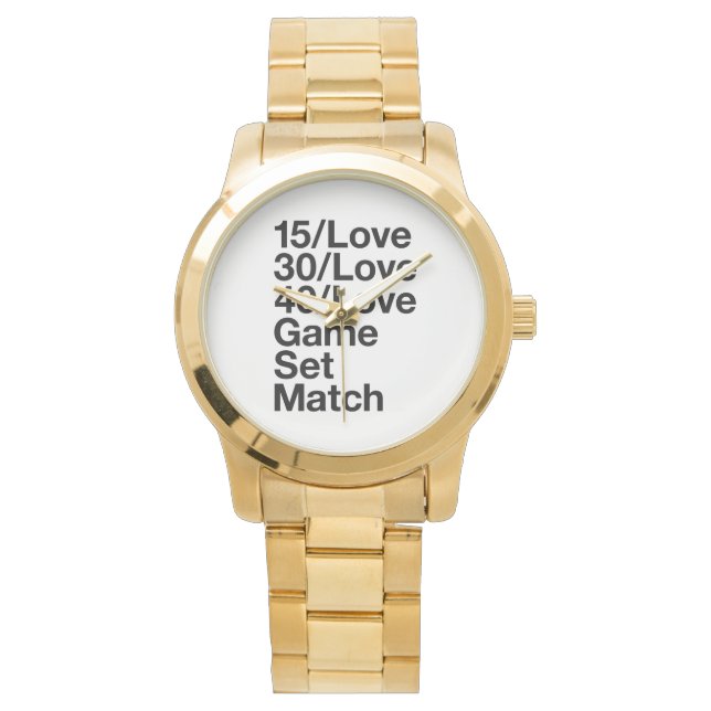 TENNIS Fan Watch (Front)