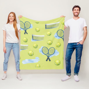 Tennis Father’s Day for Dad Fleece Blanket