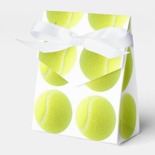 Tennis Favour Box (Front Side)