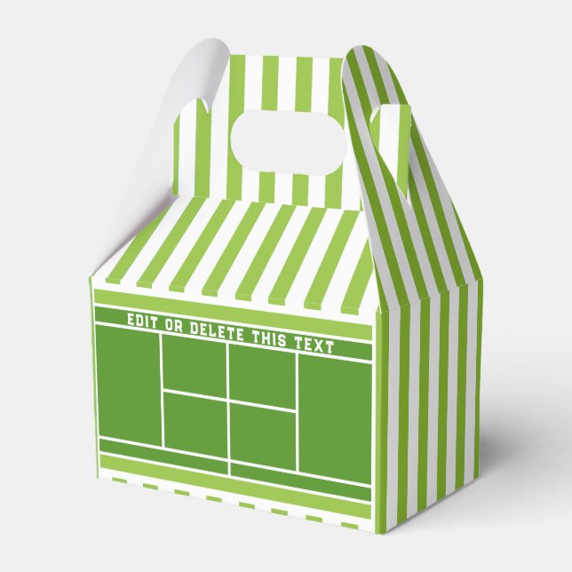 Tennis Favour Box (Front Side)