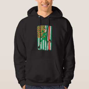 Tennis Fireman Irish Usa Firefighter Flag St Patri Hoodie