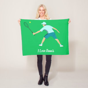 Tennis Fleece Blanket