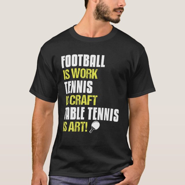 Tennis For Old People Pickleball Apparel Pickle Ba T-Shirt (Front)
