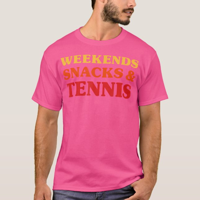 Tennis For Women Tennis For Men I Love Tennis T-Shirt (Front)