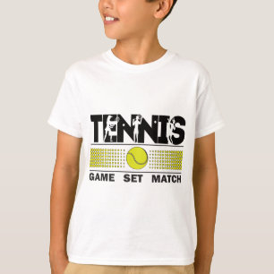 Tennis Game Set Match  T-Shirt