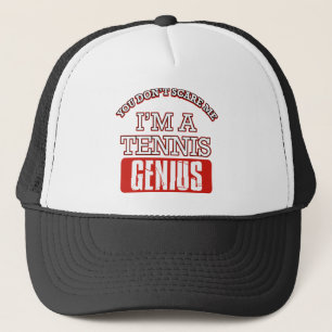 tennis genius trucker hat