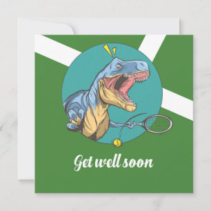 Tennis Get Well Soon Card