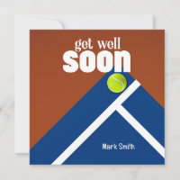 Tennis Get Well Soon 