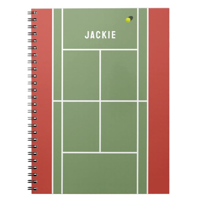 Tennis Gift Notebook (Front)