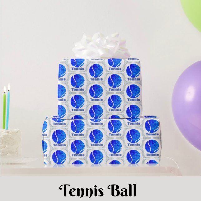 Tennis Gift Wrapping Paper (Creator Uploaded)