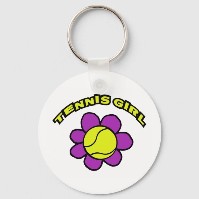 TENNIS GIRL KEYCHAIN (Front)