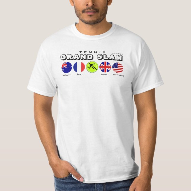 Tennis Grand Slam T-Shirt 4 (Front)