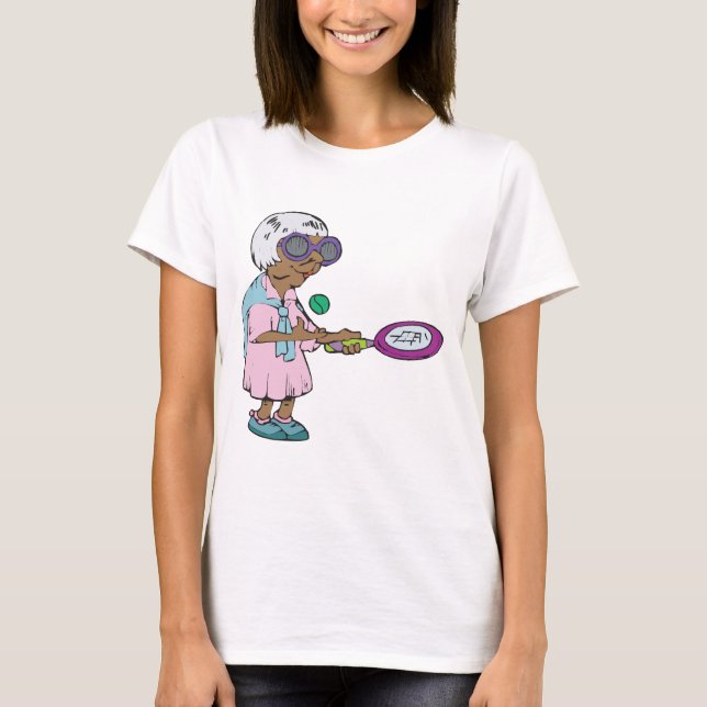 Tennis Granny T-Shirt (Front)
