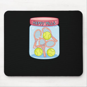 Tennis Happy Pills Mouse Mat