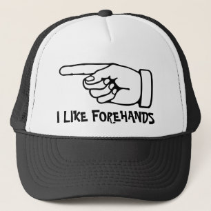 Tennis hat / cap with funny tennis phrase